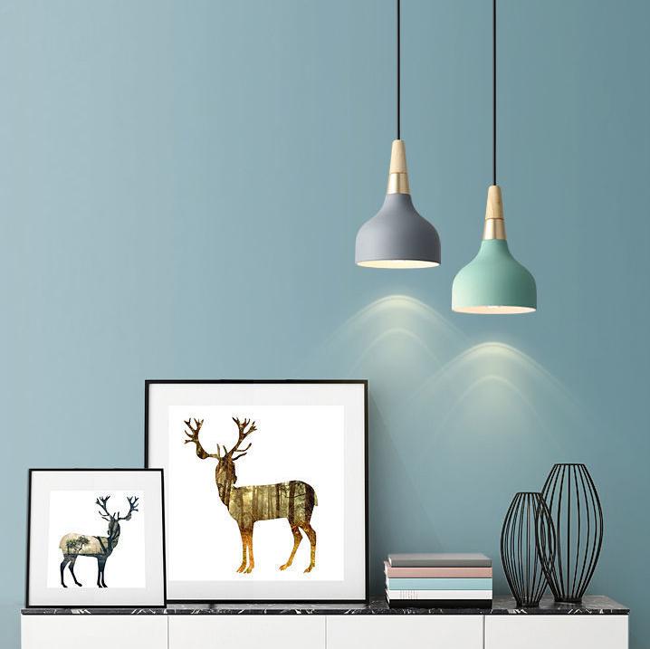 HængeGlow | Creative Modern Macaron Disc Art 1-lys hængende lampe | Vanero