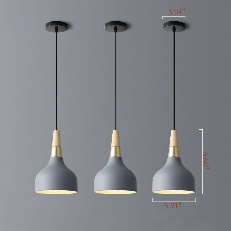 HængeGlow | Creative Modern Macaron Disc Art 1-lys hængende lampe | Vanero