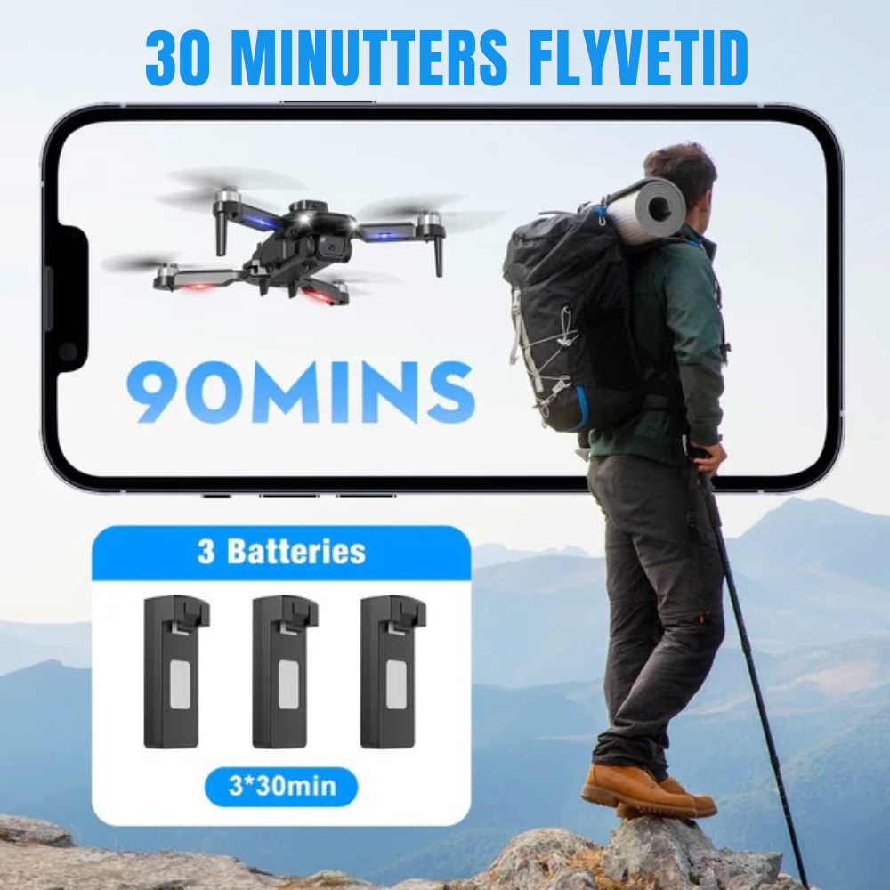 SkyGlide Pro | Professionel drone til luftfotografering l Vanero