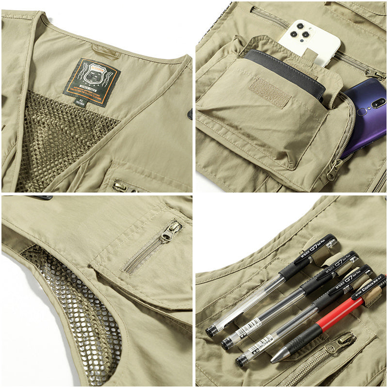 WaistCoat l Taktisk cargo-vest l Vanero