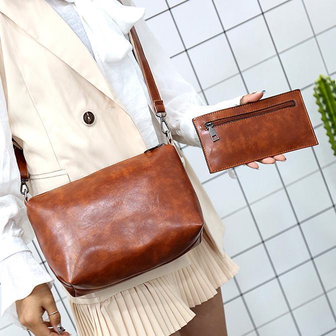 Greta | Sæt af 4 vintage håndtasker til damer l Vanero