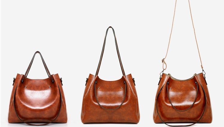 Greta | Sæt af 4 vintage håndtasker til damer l Vanero