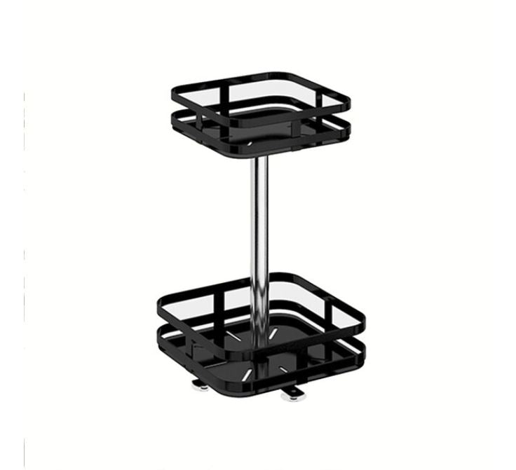 RotatingRack | 360° Drejelig Opbevaringsreol til Flere Formål Innovativ Pladsbesparende Design Hvid | Vanero
