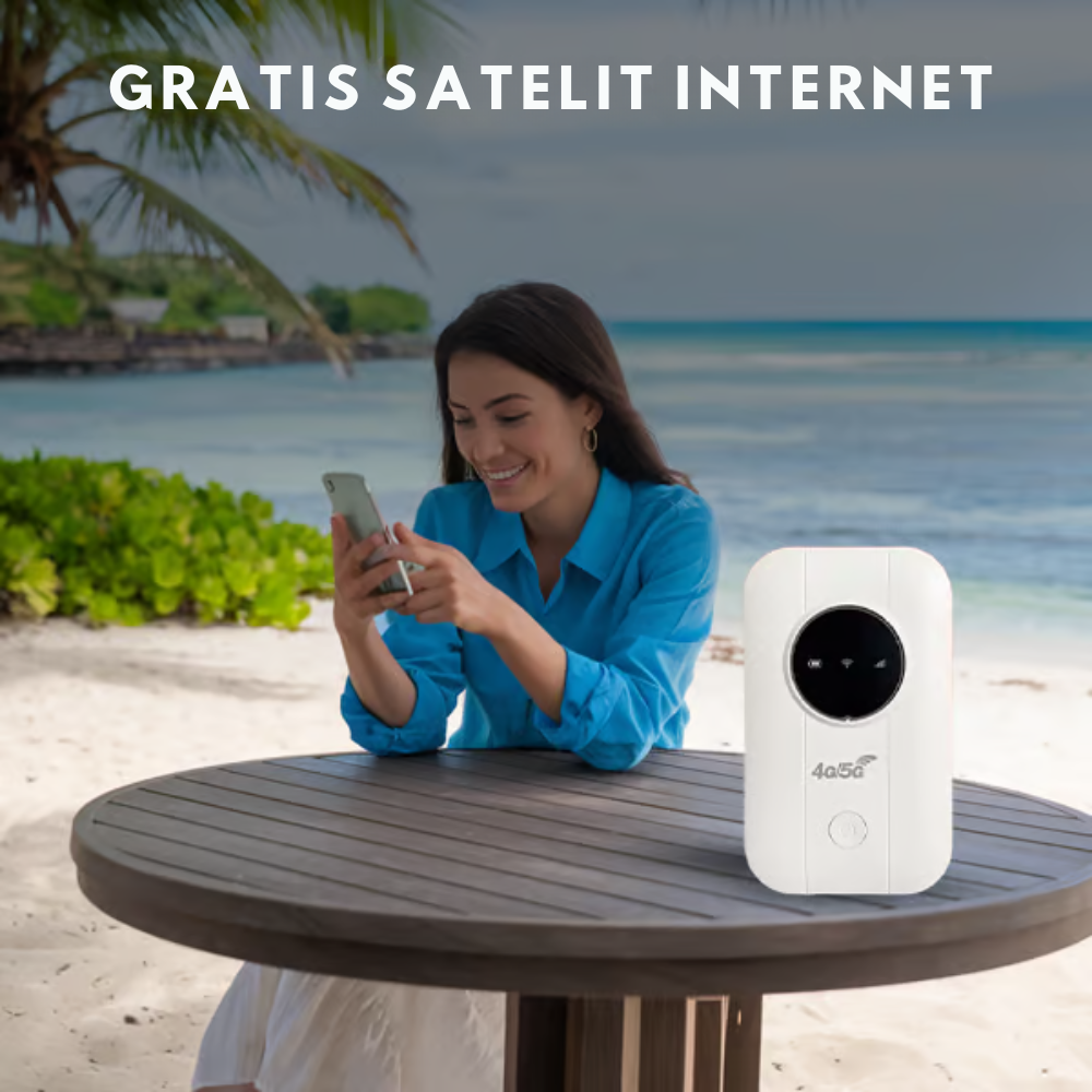 PocketWifi | FÅ UBEGRÆNSET INTERNET OVERALT I VERDEN! l Vanero