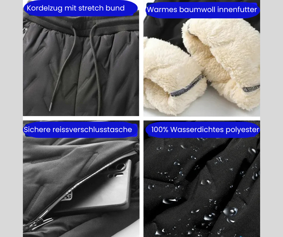Morten | Unisex Termoslange Ultimativ Vinterkomfort Sort | Vanero