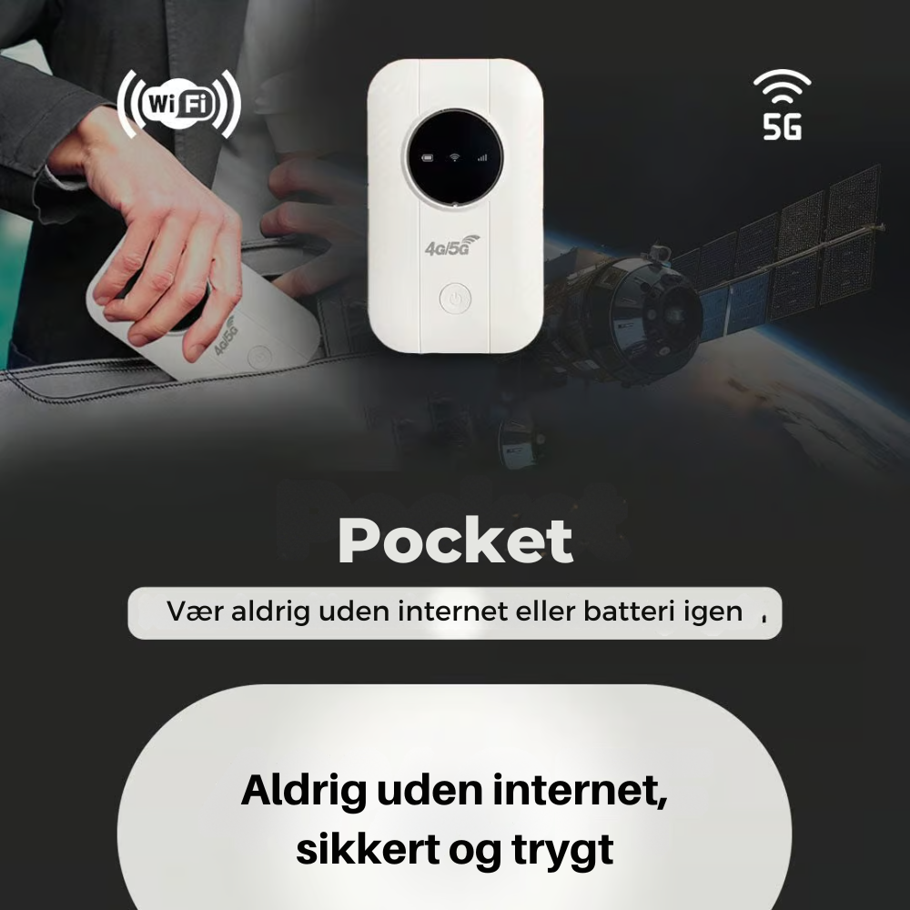 PocketWifi | FÅ UBEGRÆNSET INTERNET OVERALT I VERDEN! l Vanero