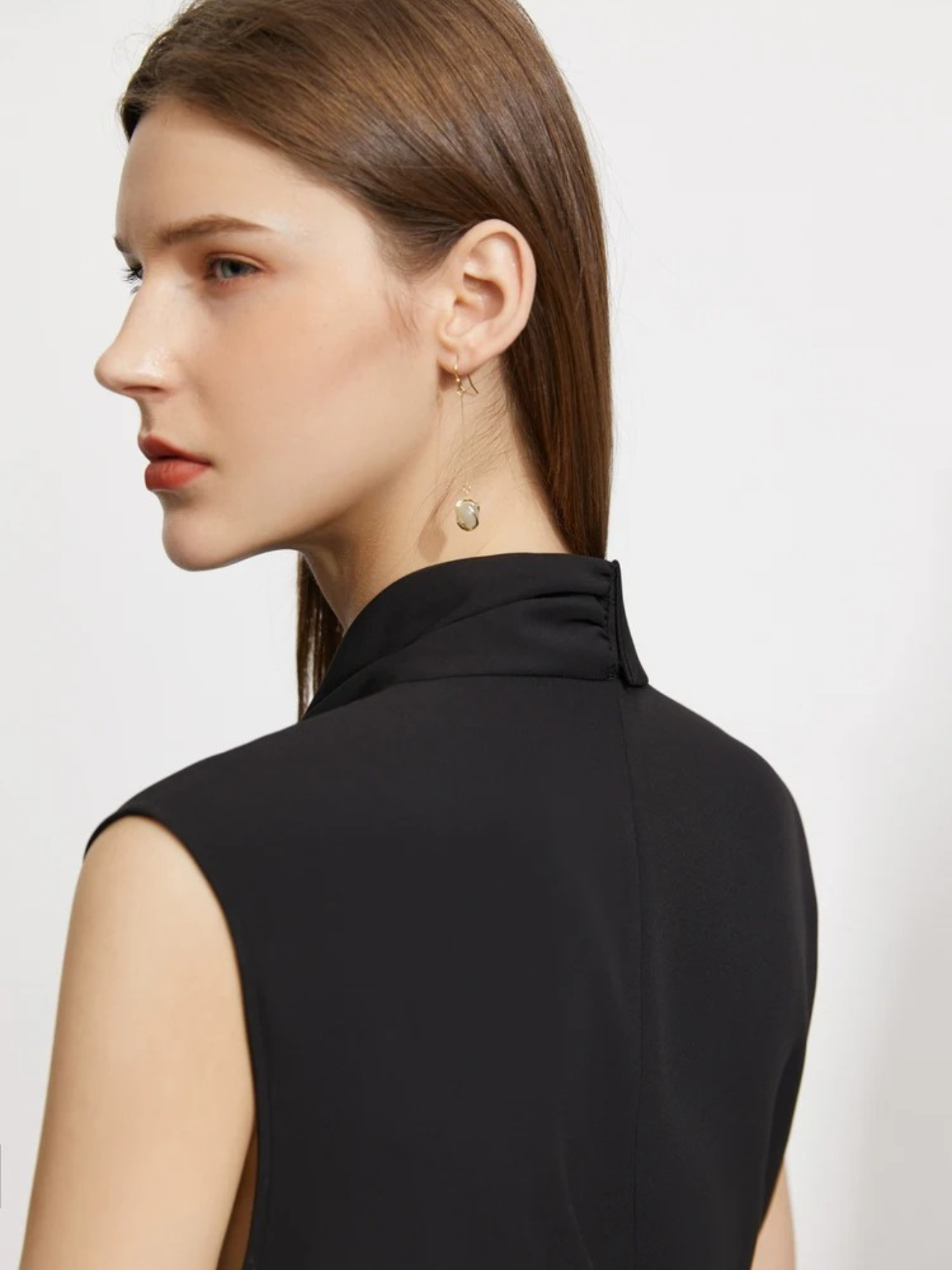 Asymmetrisk l blazer-midikjole l Vanero