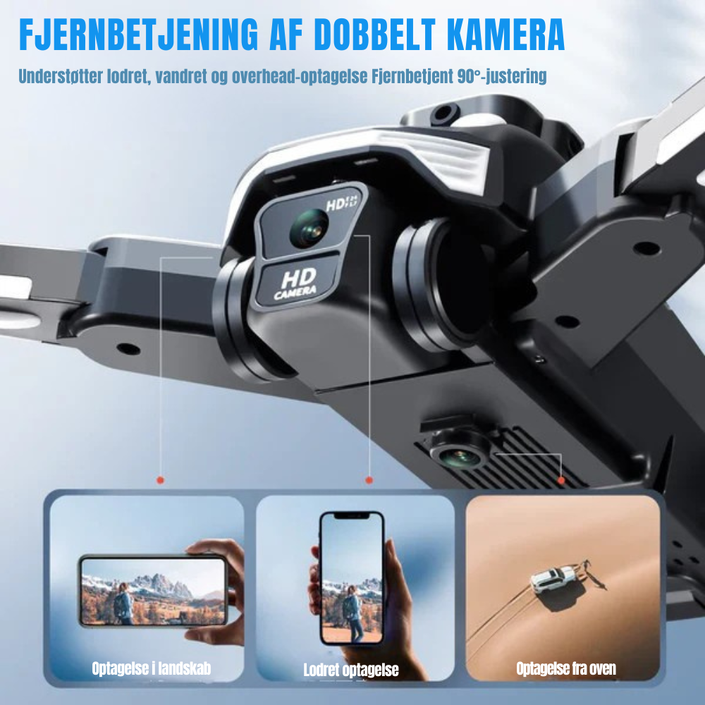 SkyGlide Pro | Professionel drone til luftfotografering l Vanero