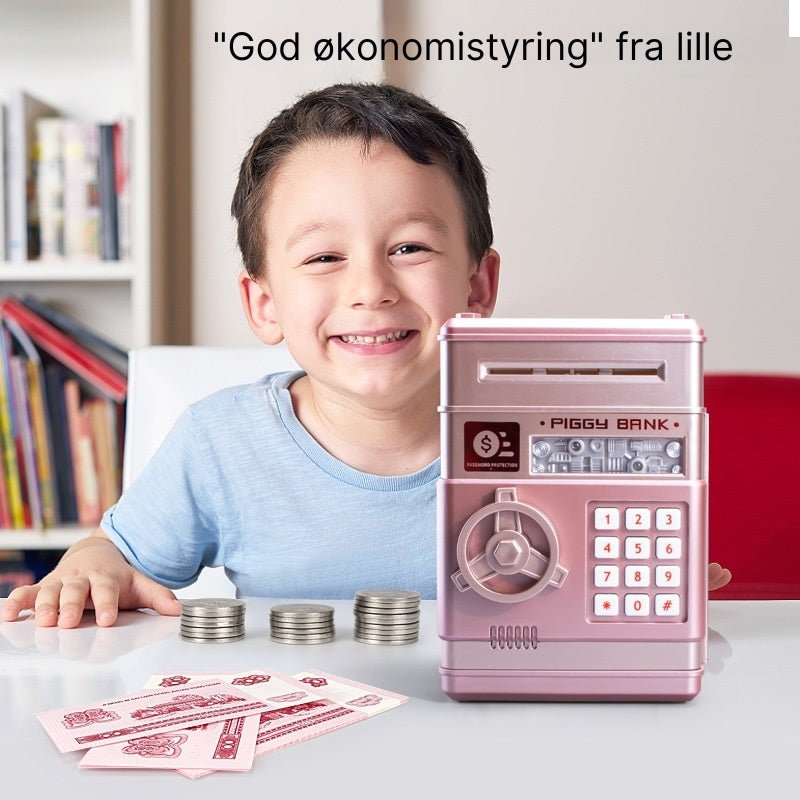 PiggyBank | ATM Møntbank Legetøjsgave til Børn | Vanero