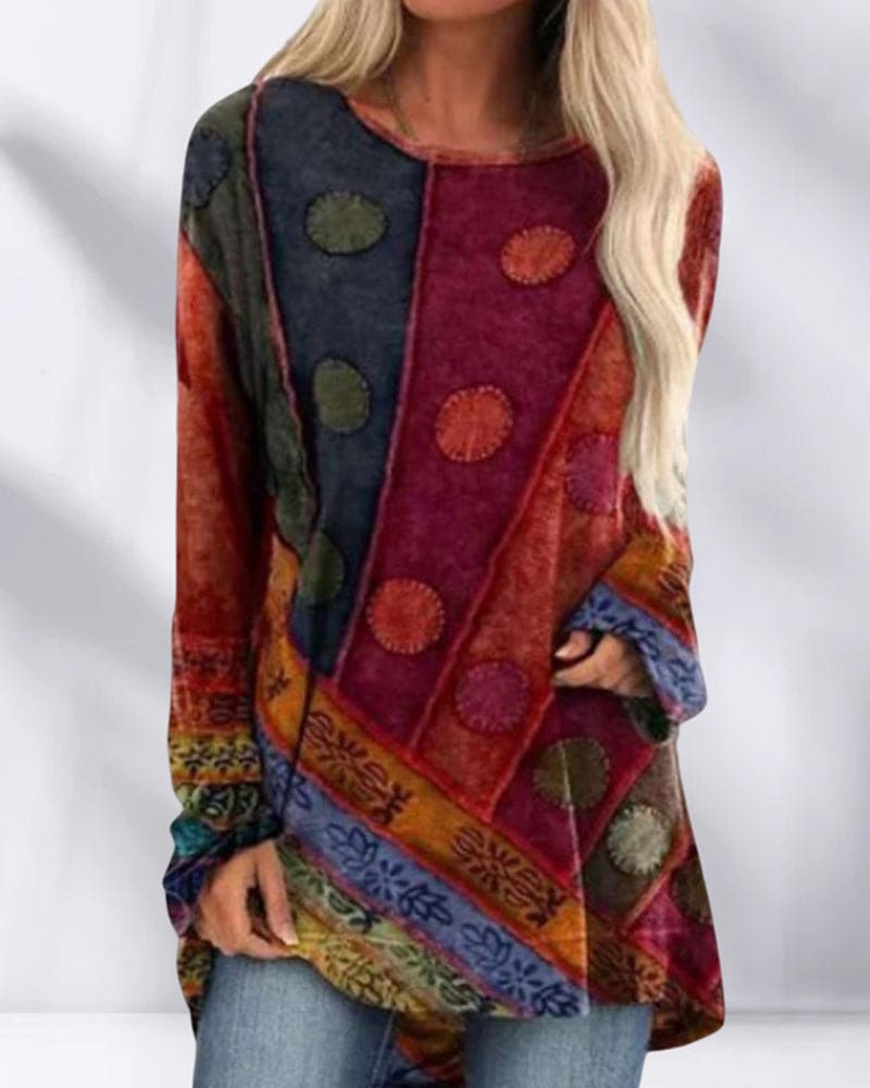 Delia | Stijlvolle Retro Topjes | Vanero