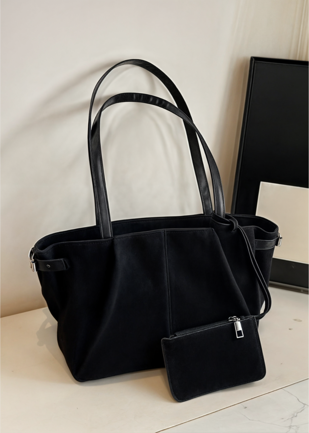 Arden l Suede Taske BB l Vanero