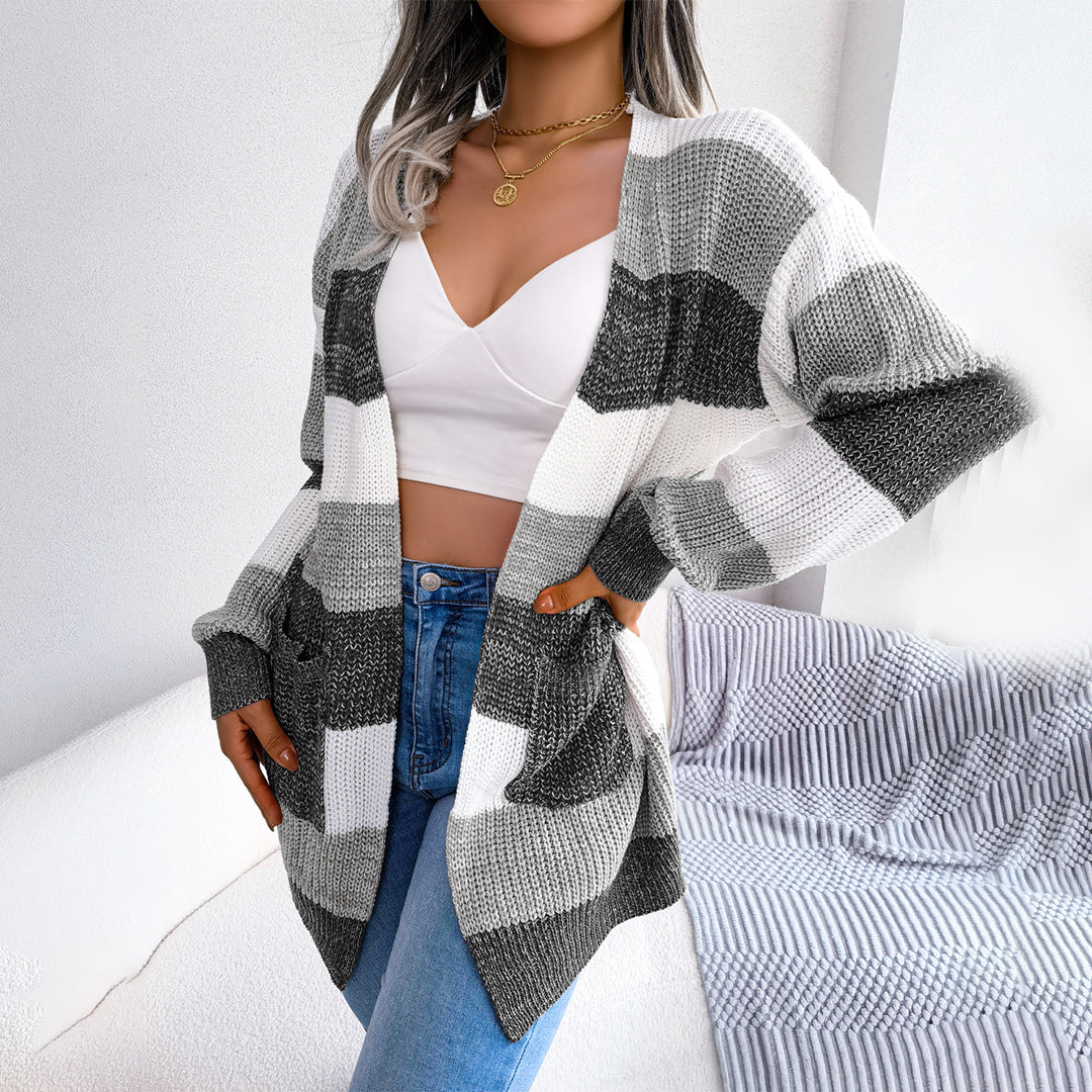 Cardigan | Akryl | Strikket, Komfortabel l Vanero