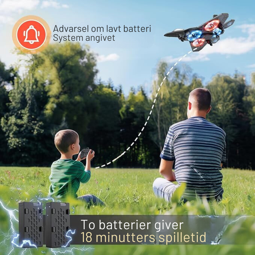 RC Fly | Fjernstyret Fly med Lygter | Vanero