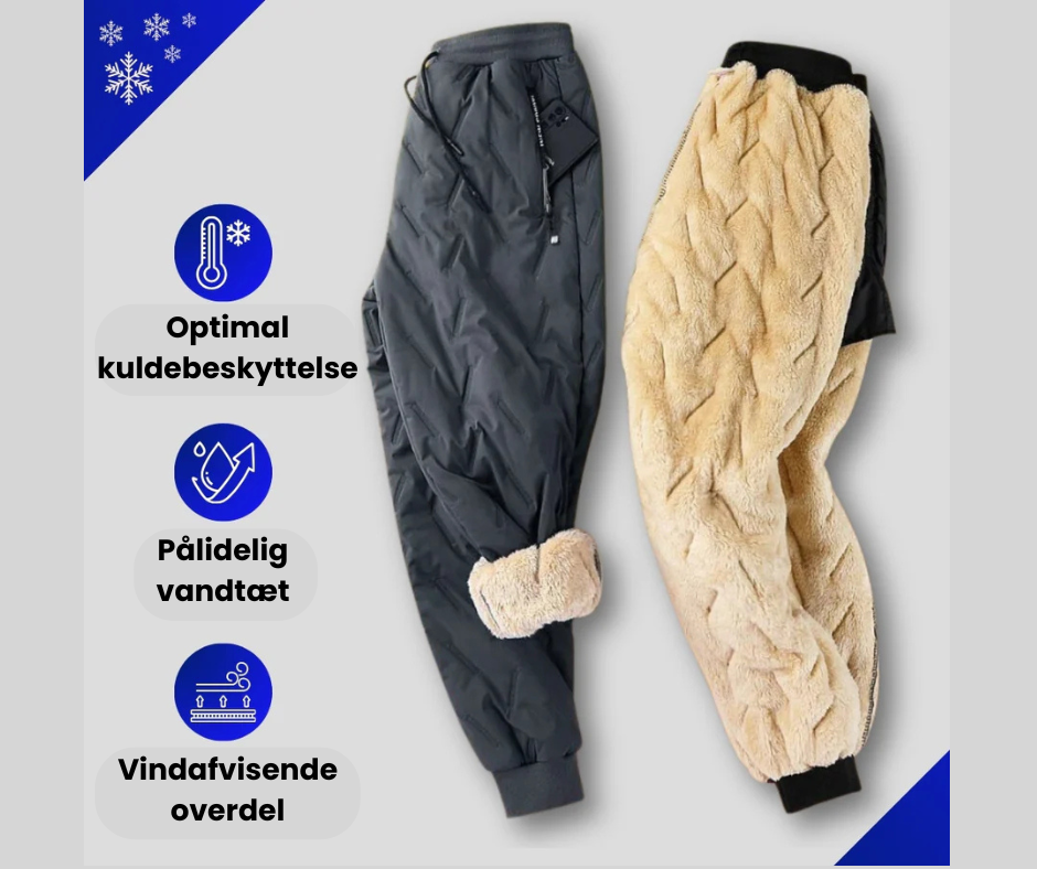Morten | Unisex Termoslange Ultimativ Vinterkomfort Sort | Vanero