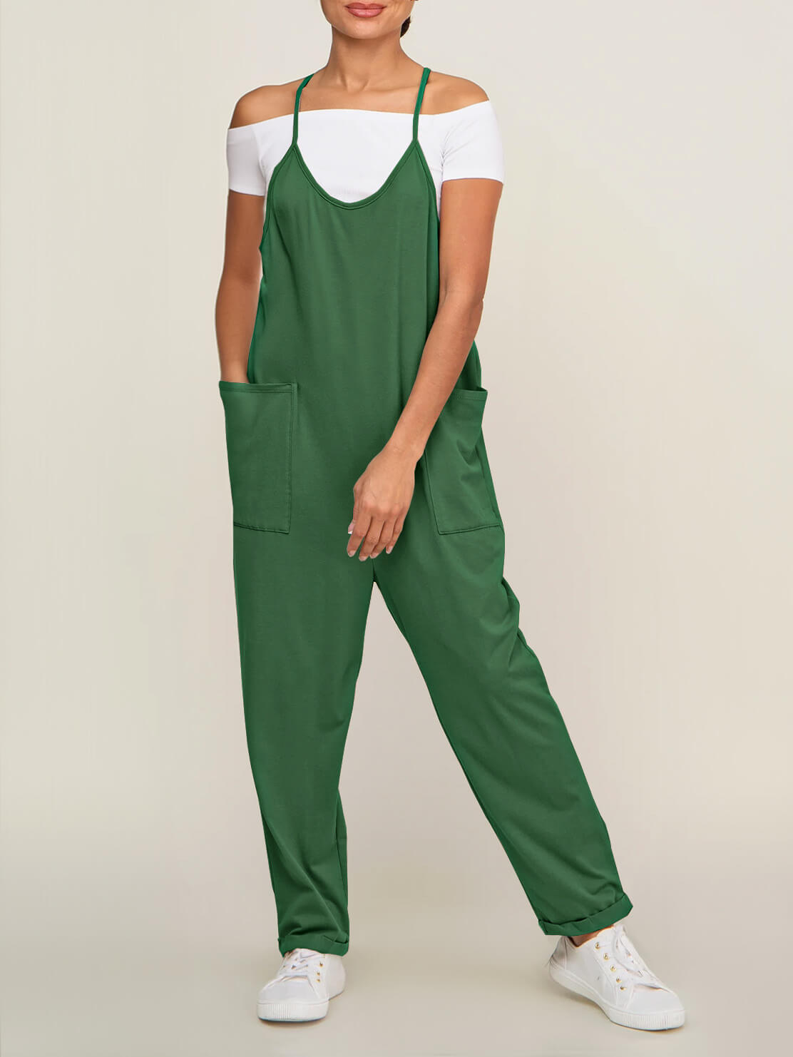 SereniMom l Jumpsuit Overdimensioneret Jumpsuit l Graviditet & Postpartum l Vanero