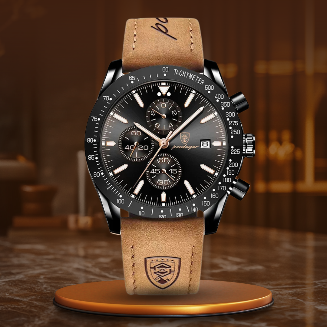 Strålende l Dato Chronograph Ur l Vanero