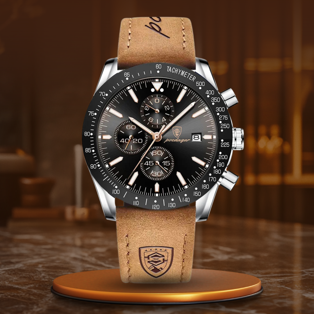 Strålende l Dato Chronograph Ur l Vanero