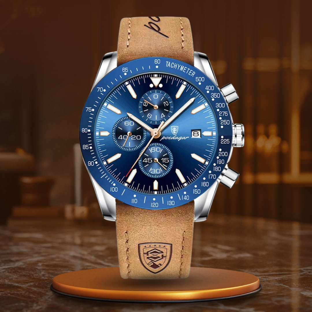 Strålende l Dato Chronograph Ur l Vanero