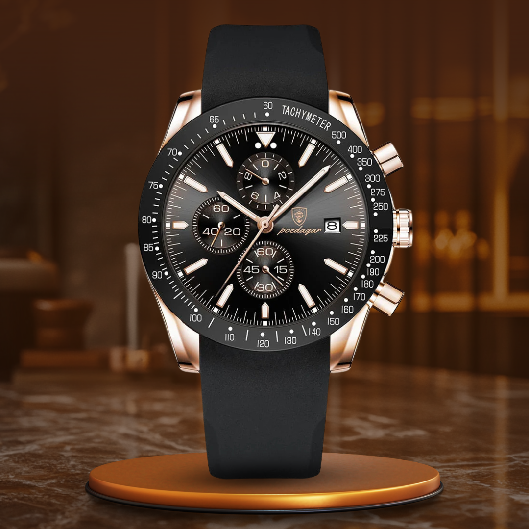 Strålende l Dato Chronograph Ur l Vanero