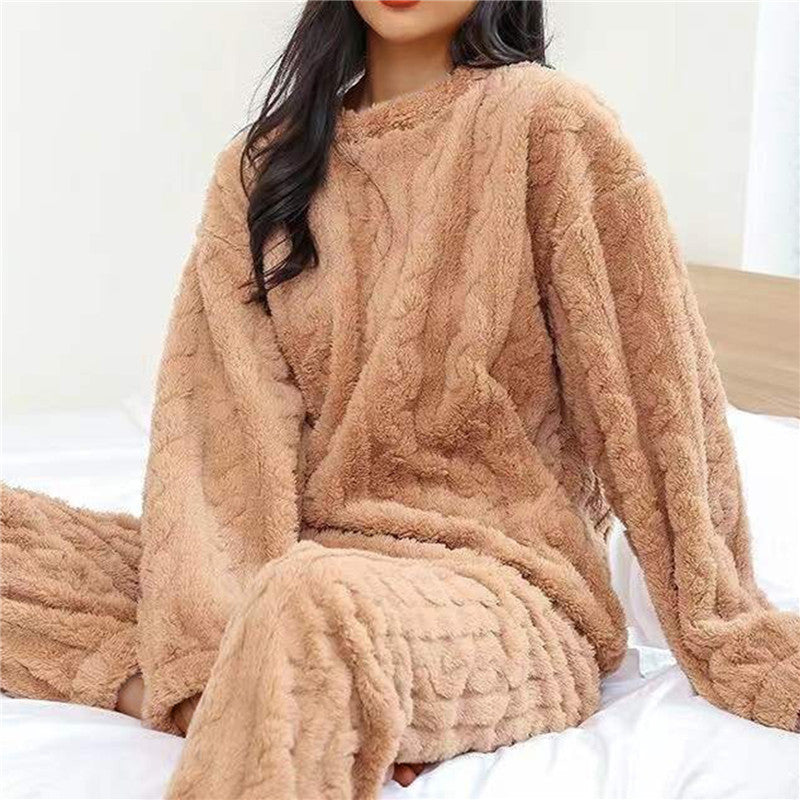 Amelie | Blødt fleece-pyjamassæt for ultimativ søvnkomfort | Vanero