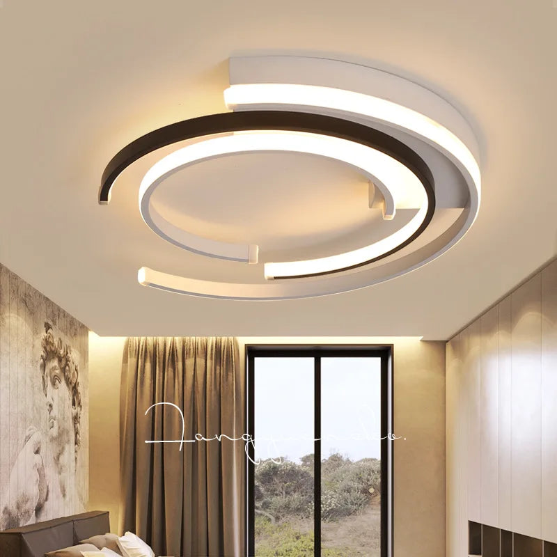 LumiCore l Moderne LED Loftslampe – Stilfuld og Energibesparende Belysning l Vanero