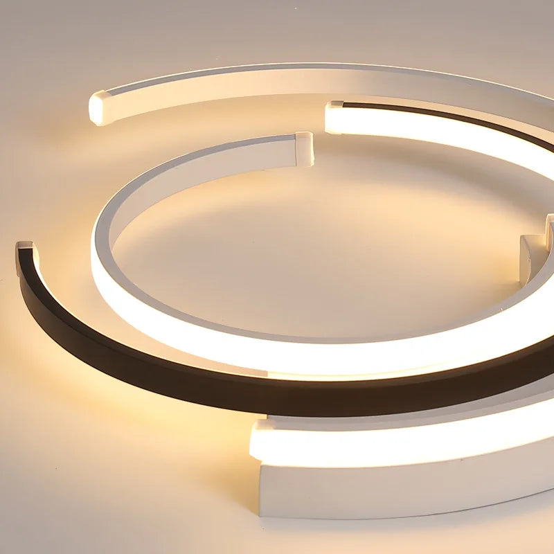 LumiCore l Moderne LED Loftslampe – Stilfuld og Energibesparende Belysning l Vanero