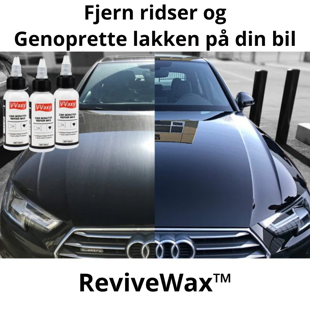 ReviveWax | Giv din bil den pleje, den fortjener! l Vanero