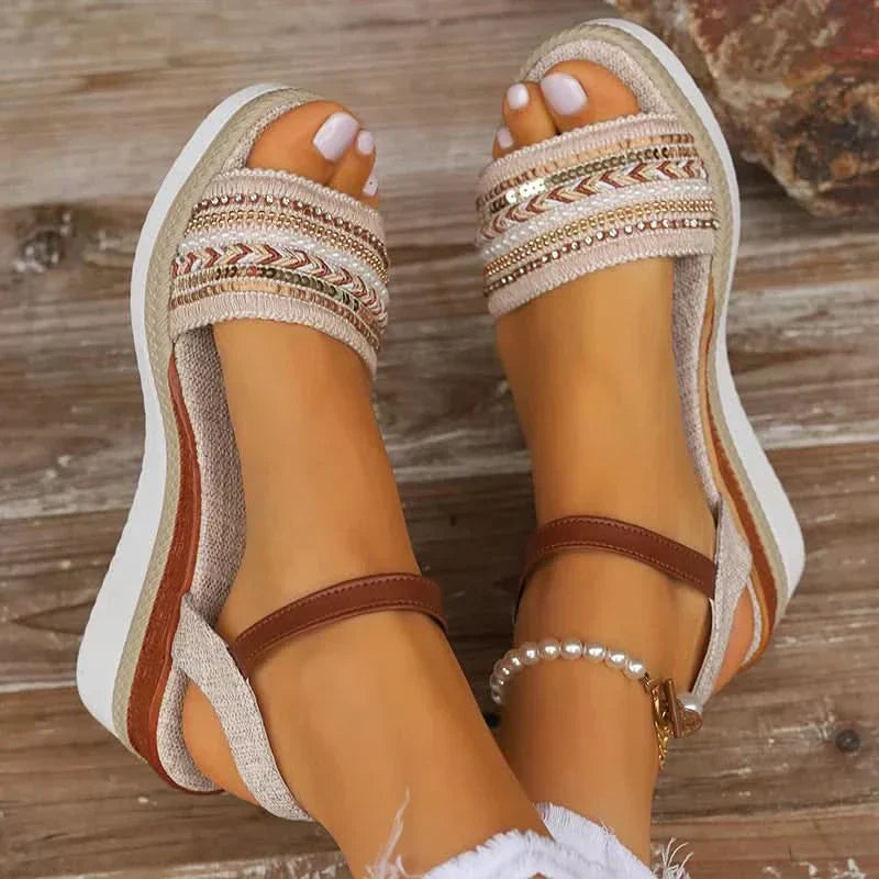 Dixie l Casual Sommer Sandaler Alice l Vanero