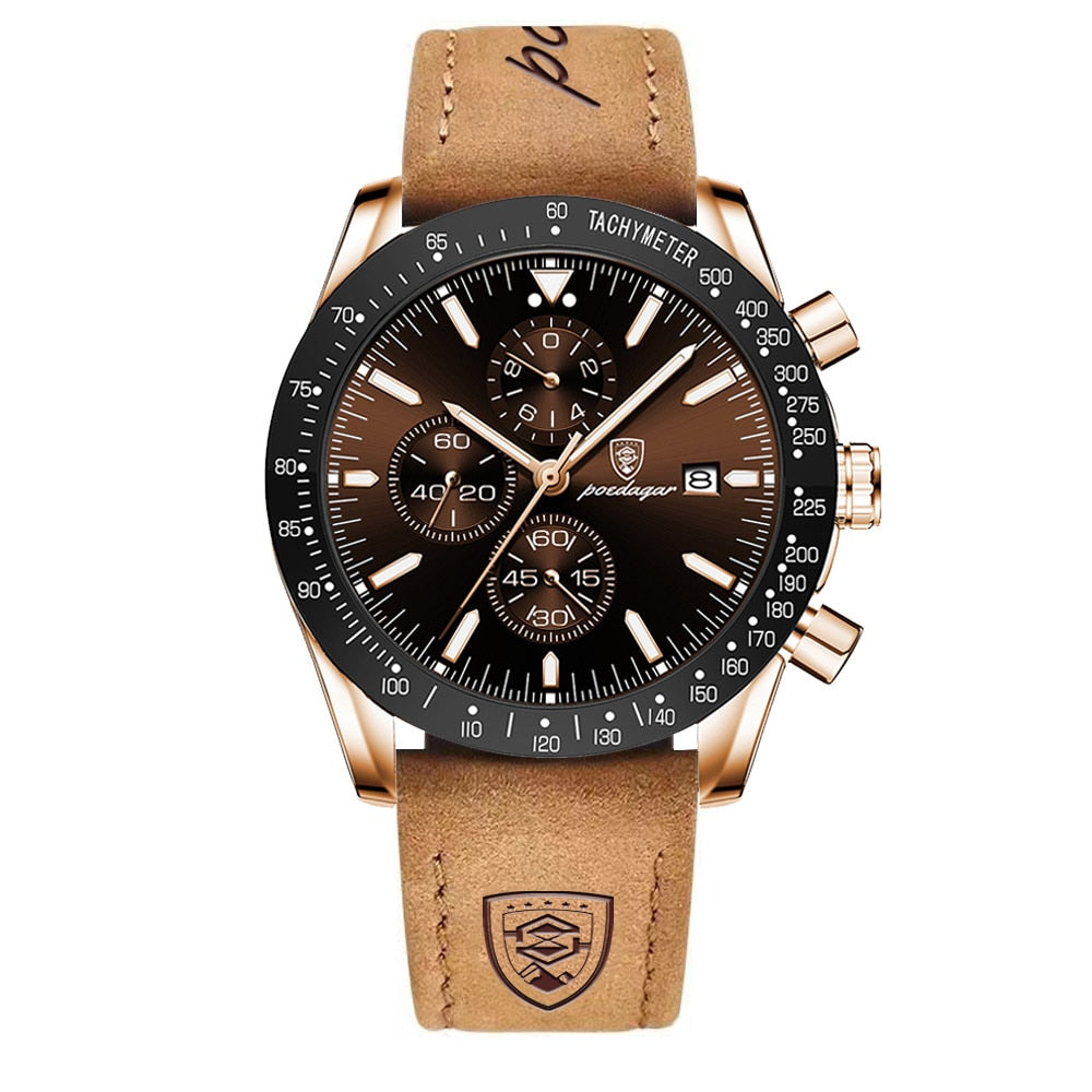 Strålende l Dato Chronograph Ur l Vanero