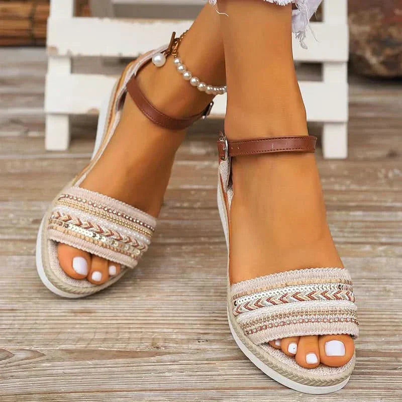 Dixie l Casual Sommer Sandaler Alice l Vanero