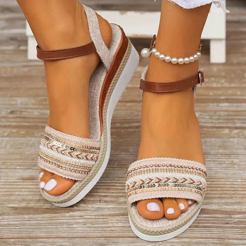 Dixie l Casual Sommer Sandaler Alice l Vanero
