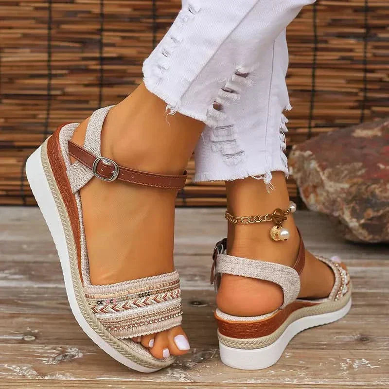 Dixie l Casual Sommer Sandaler Alice l Vanero