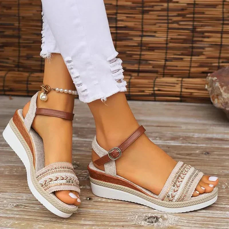Dixie l Casual Sommer Sandaler Alice l Vanero