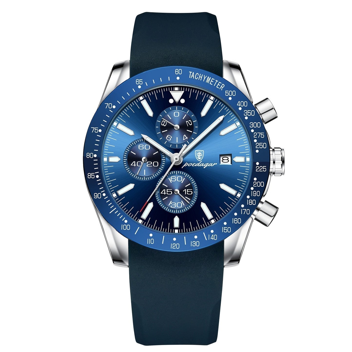 Strålende l Dato Chronograph Ur l Vanero