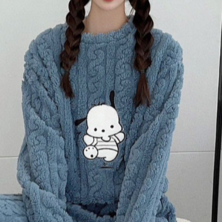 Amelie | Blødt fleece-pyjamassæt for ultimativ søvnkomfort | Vanero