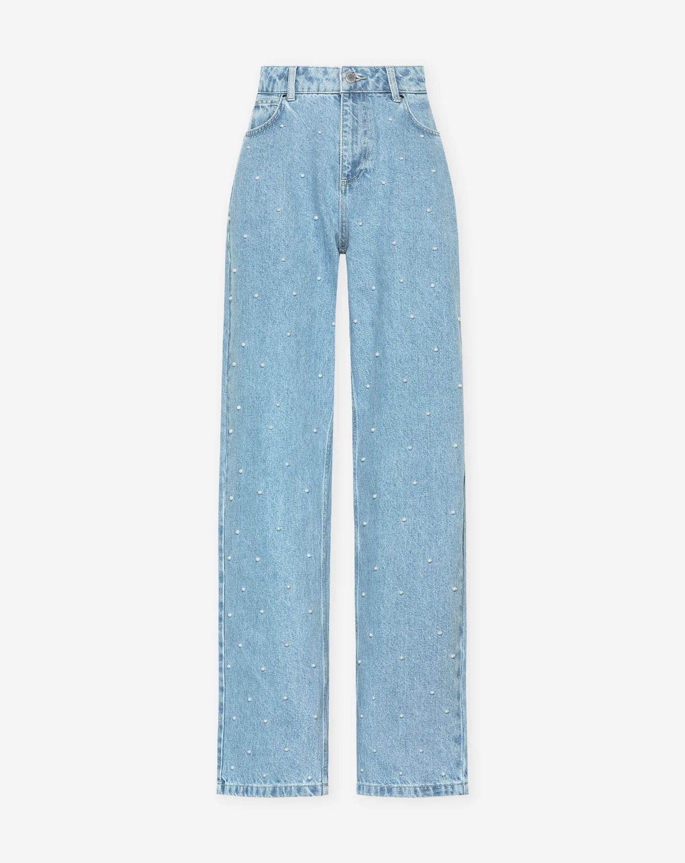 Glimmerjeans | Denim Glitter Skinnende Jeans l Vanero
