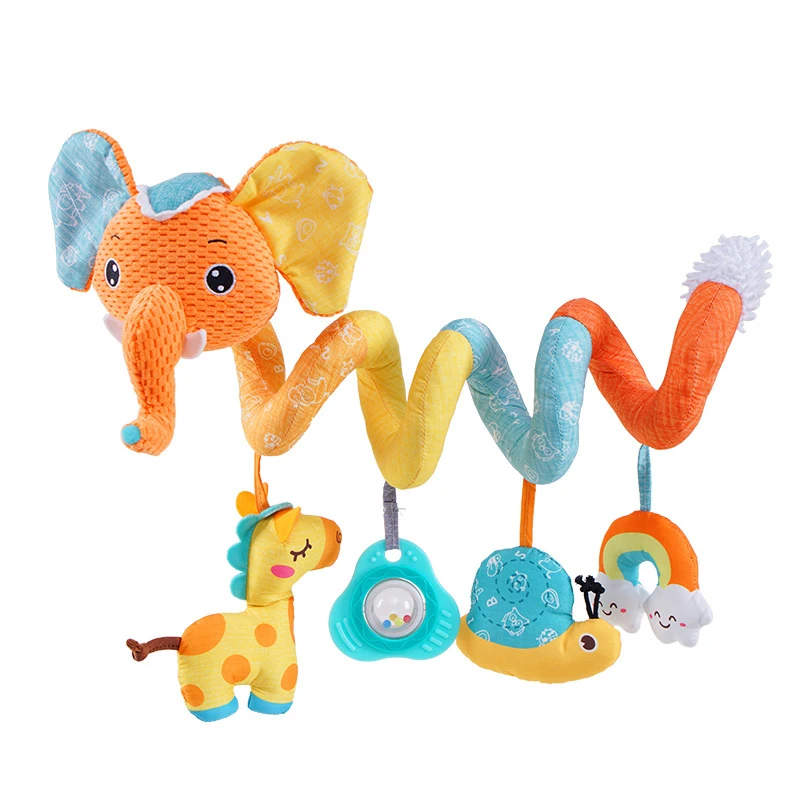 Baby Spiral Toy l Legetøj til autostol og barnevogn l Vanero