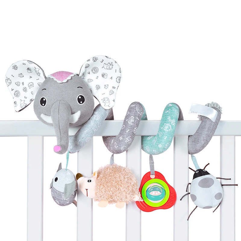 Baby Spiral Toy l Legetøj til autostol og barnevogn l Vanero