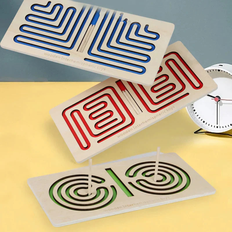 BrainBoost Puzzle Toy Pen l Togets hjerne - Puslespil Legetøj Pen l Vanero
