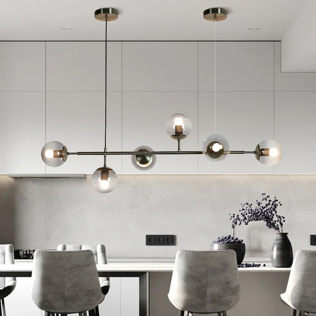 Anzo l glas kugle pendel lampe l Vanero