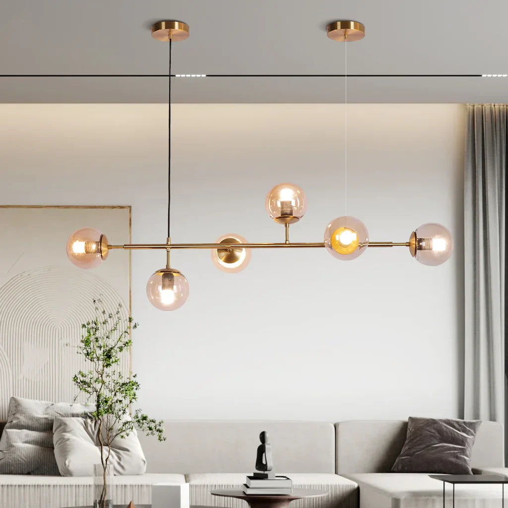 Anzo l glas kugle pendel lampe l Vanero