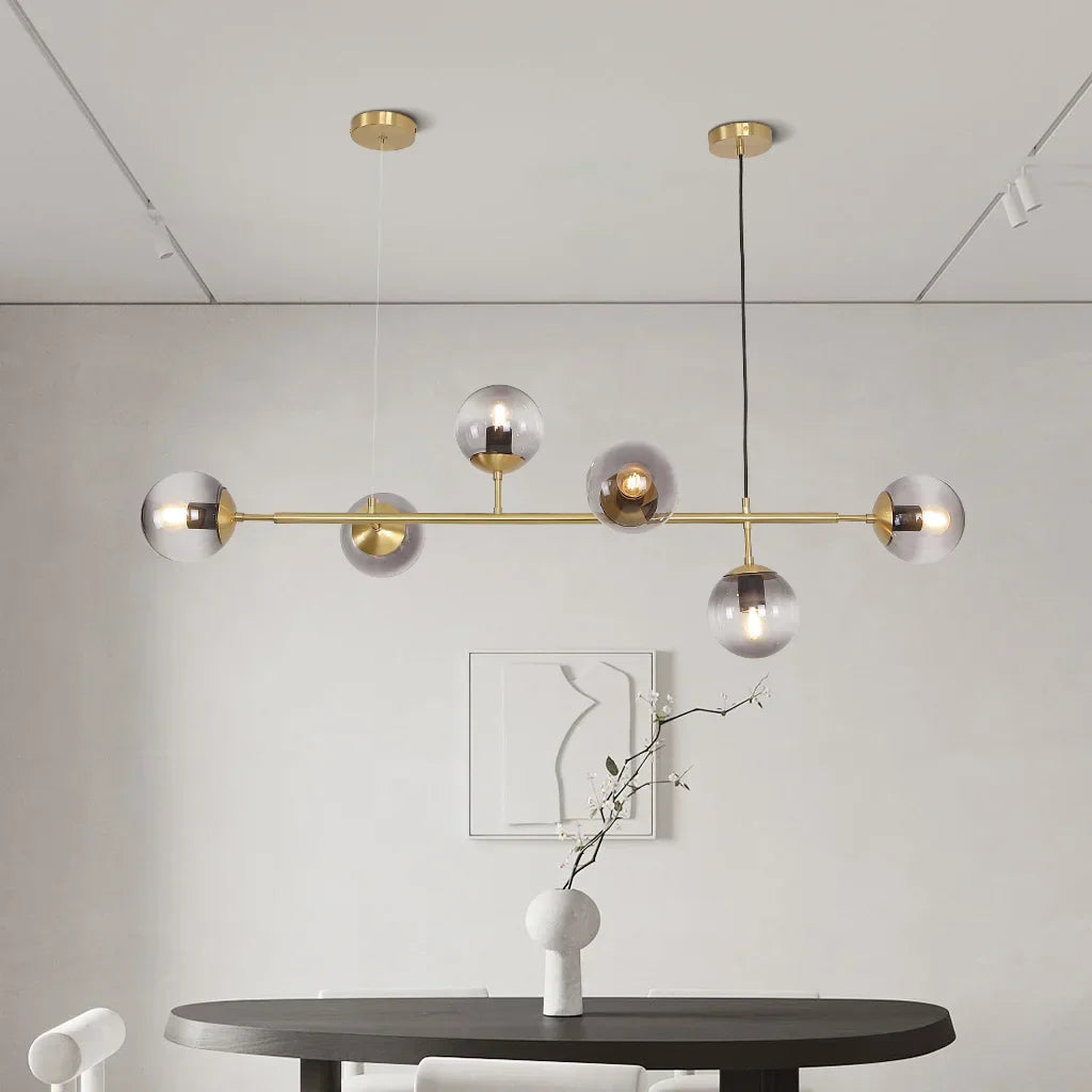 Anzo l glas kugle pendel lampe l Vanero
