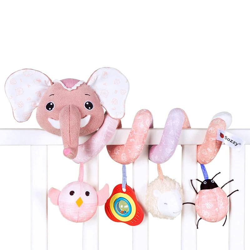 Baby Spiral Toy l Legetøj til autostol og barnevogn l Vanero