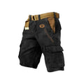 Herreshorts Tekstilmateriale | Regular Fit Cargo Shorts | Multi-Lomme Design til Outdooraktiviteter & Hverdagsbrug | Vanero