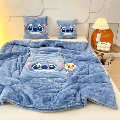 CozyNest | Varmt Tæppe Med Pude | Vanero