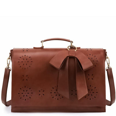 Elegant Skuldertaske | Udsmykket Design | Sløjfe-Dekoration | Vanero