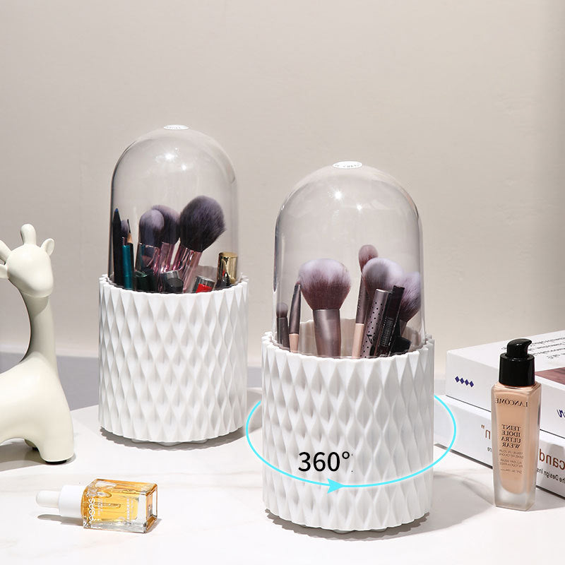 GlamSpin l Roterende makeupbørste og kosmetisk arrangør l Vanero