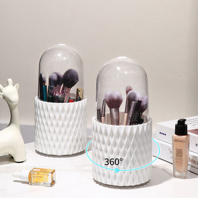 GlamSpin l Roterende makeupbørste og kosmetisk arrangør l Vanero