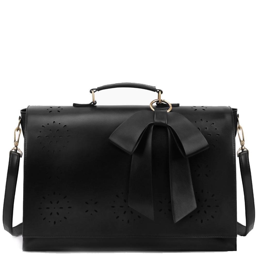 Elegant Skuldertaske | Udsmykket Design | Sløjfe-Dekoration | Vanero
