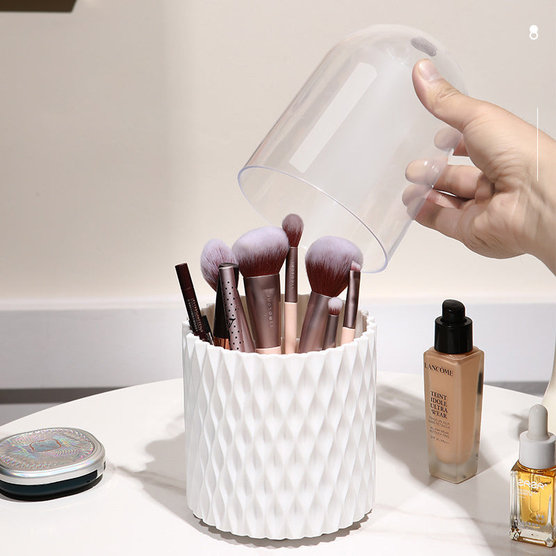 GlamSpin l Roterende makeupbørste og kosmetisk arrangør l Vanero